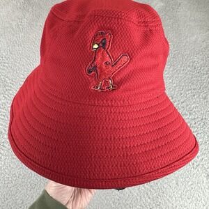 New Era MLB St. Louis Cardinals Red Bucket Hat Unisex One Size Exclusive For MLB